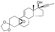 (5α,10α,17β)-5,10-Epoxy-17-hydroxy-17-(1-propyn-1-yl)-estr-9(11)-en-3-one Cyclic 1,2-Ethanediyl Acetal