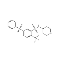 BenzenesulfonaMide, 5-(phenylsulfonyl)-N-4-piperidinyl-2-(trifluoroMethyl)-