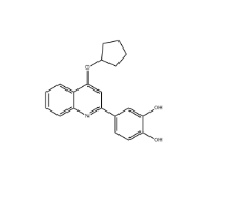  4-(4-(cyclopentyloxy)quinolin-2-yl)benzene-1,2-diol