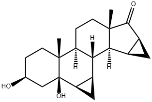 3b,5-Dihydroxy-6b,7b:15b,16b-dimethylene-5b-androstan-17-one