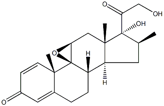9β,11β-Epoxy-17,21-dihydroxy-16β-methylpregna-1,4-diene-3,20-dione